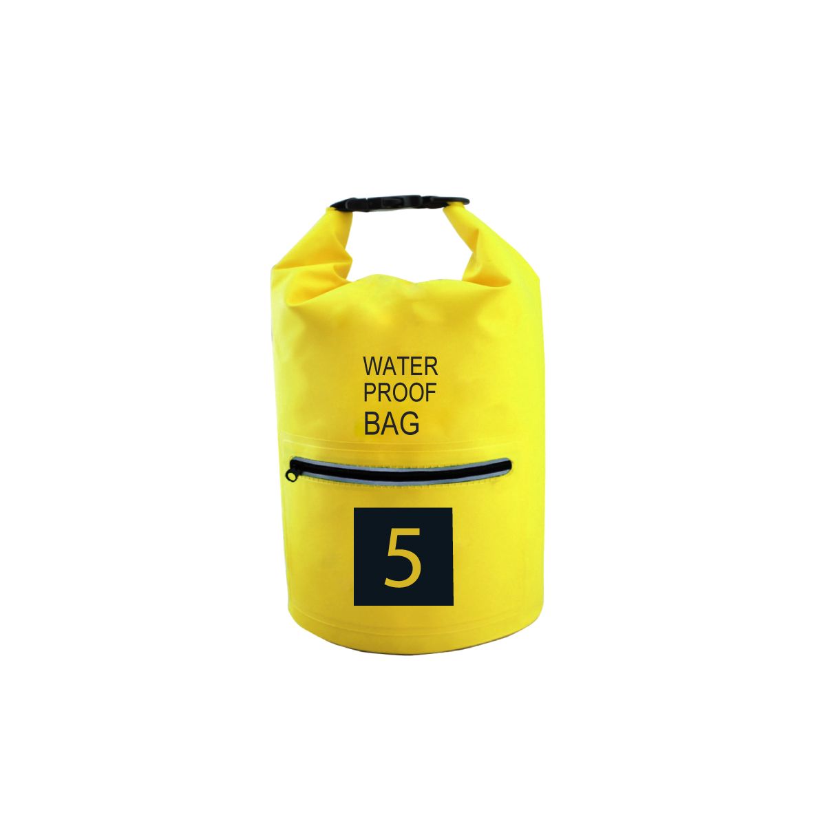 תיק אטום למים, 5 ליטר – ספורטי 5 צהוב