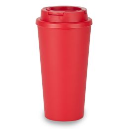 כוס תרמית מפלסטיק 480 מל ריצמונד אדום