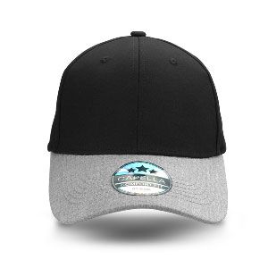 כובע מצחיה - MARIO שחור אפור