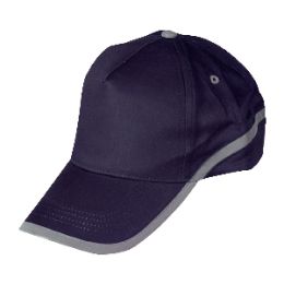 כובע מצחייה עם פס מחזיר אור – בוסטון כחול