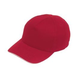 כובע מצחיית סנדוויץ 5 חלקים – לימה אדום