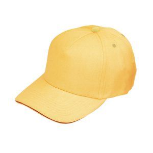 כובע מצחיית סנדוויץ 5 חלקים – לימה צהוב