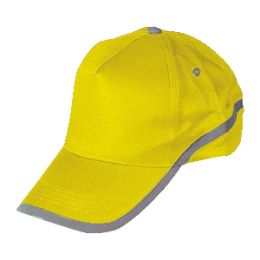כובע מצחייה עם פס מחזיר אור – בוסטון צהוב