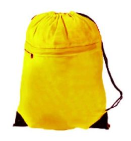 תיק גב עם שרוכים – בובקט צהוב